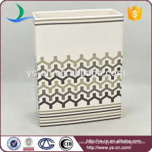 chinese modern high quality dolomite vase with decal